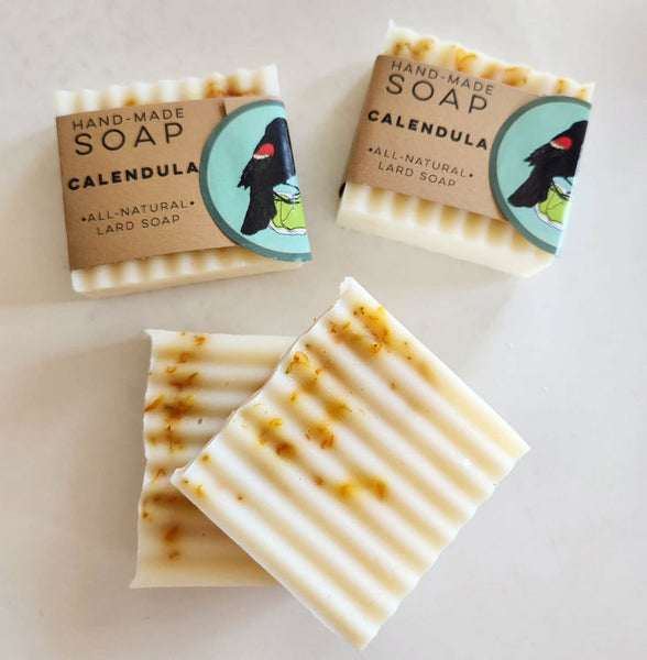 Hand-Rendered Pure Lard Soap